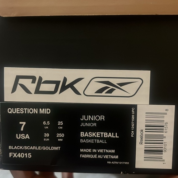 Question Mid Reebok - Picture 7 of 7